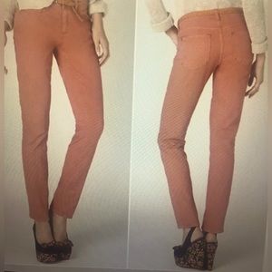 PILCRO AND THE LETTERPRESS CORDUROY VELOUR HIGH RISE PANTS